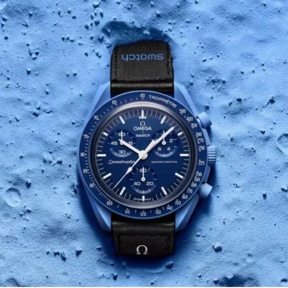 Swatch x Omega Moonswatch Mission Neptune